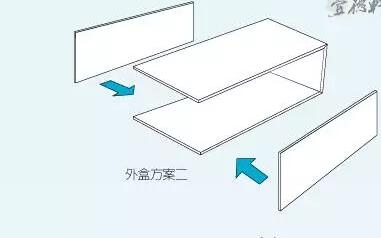 paper box with drawer design