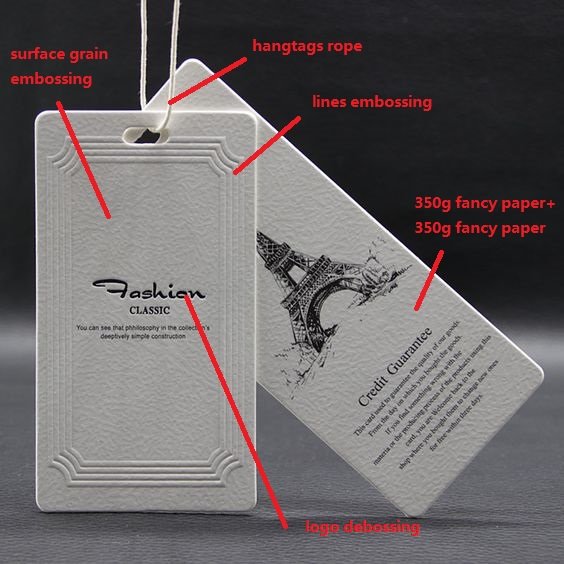 clothing label tags