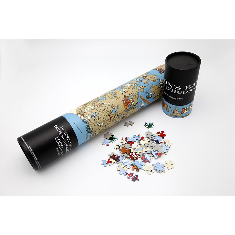 paper puzzle packaging tube